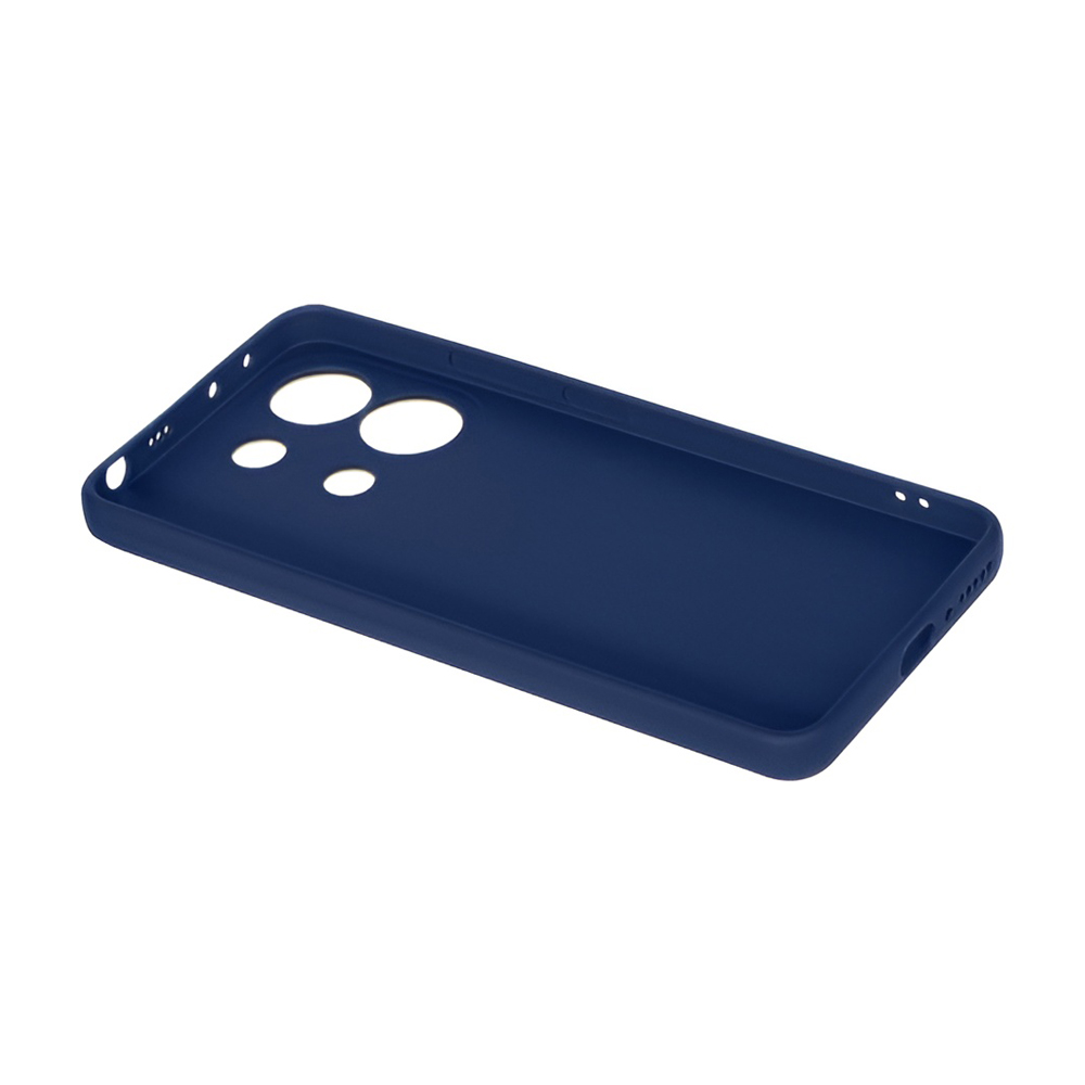 WOO Case Liquid Silicone Redmi Note 13 4G, Blue - Image 3