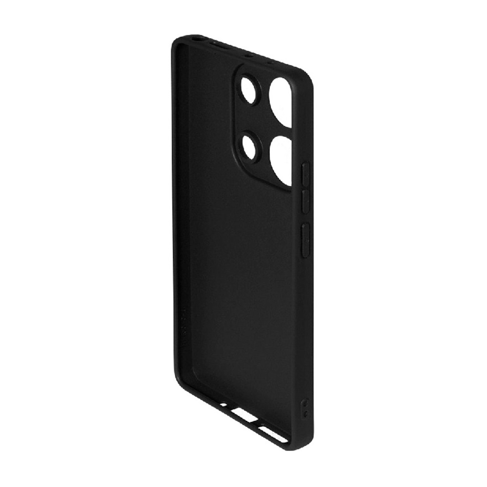 WOO Case Liquid Silicone Redmi Note 13 Pro 4G, Black - Image 2