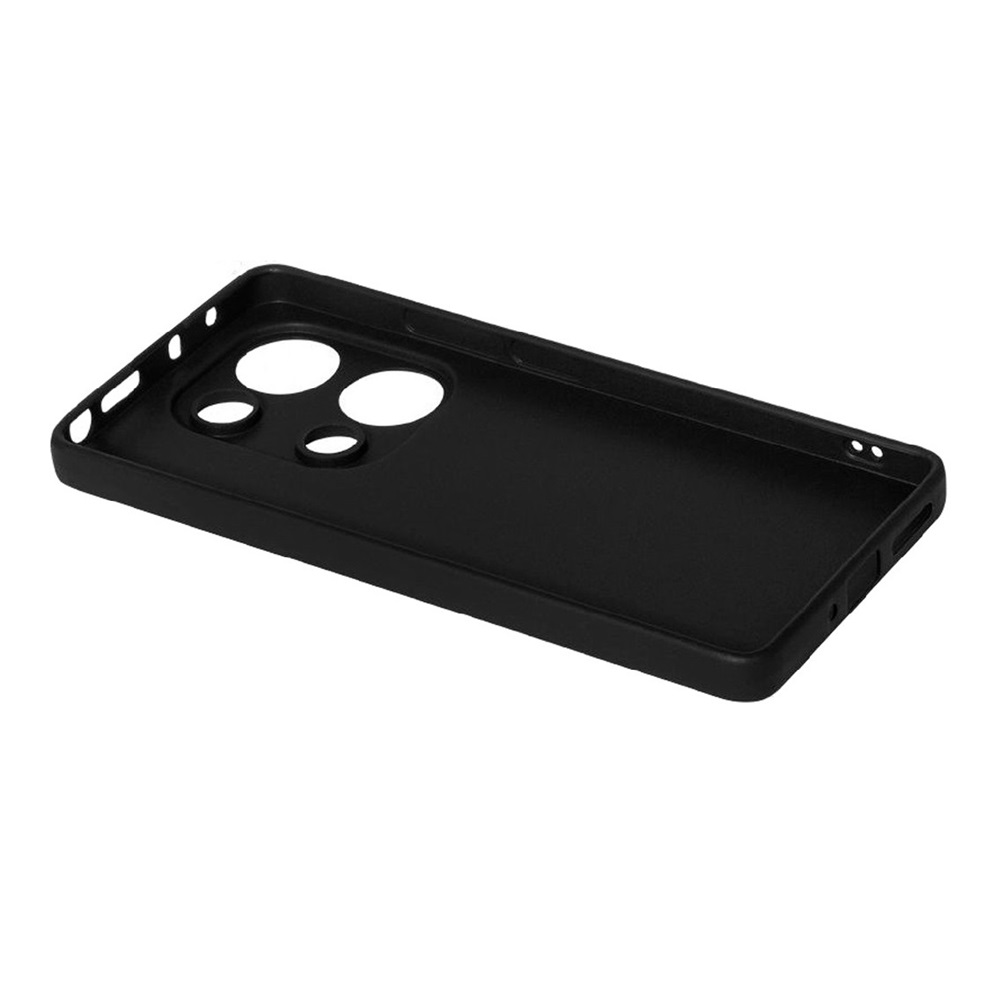 WOO Case Liquid Silicone Redmi Note 13 Pro 4G, Black - Image 3