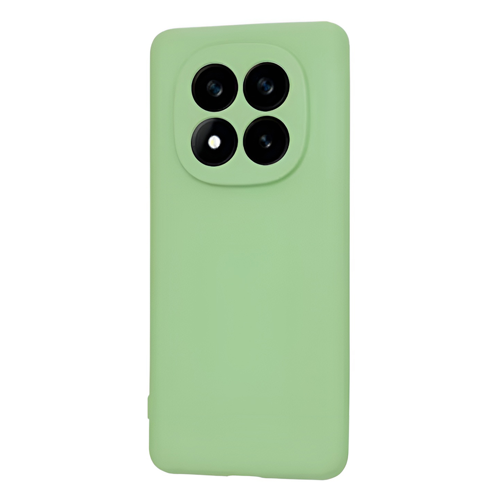 WOO Case Liquid Silicone Xiaomi Redmi Note 14 Pro 5G, Green - Image 2