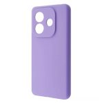 WOO Case Liquid Silicone Xiaomi Redmi Note 14 5G, Purple