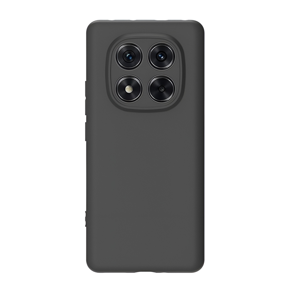 WOO Case Liquid Silicone Xiaomi Redmi Note 15 Pro Plus 5G, Black