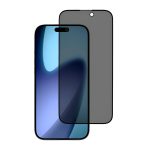WOO Tempered Glass Privacy 5D iPhone 17, Black