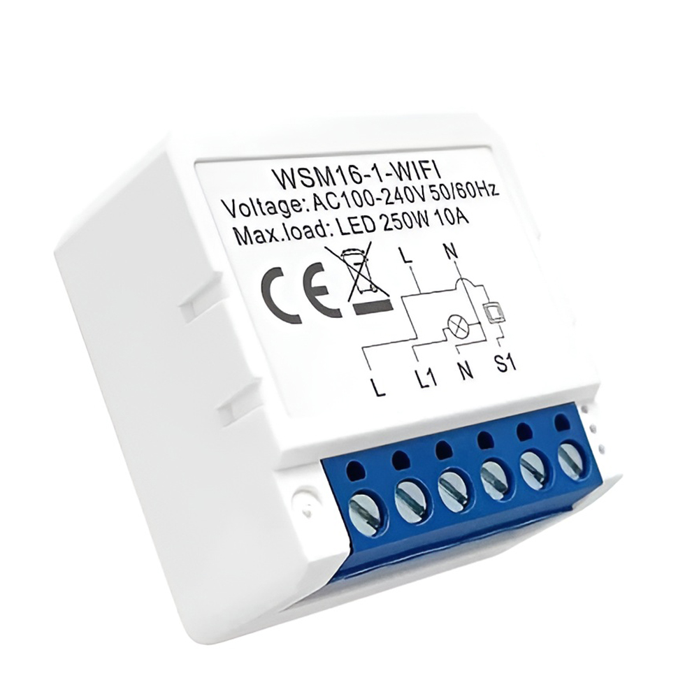 Avatto Smart Light Switch 1 Gang 250W 10A Wi-Fi (Neutral Wire) - Image 2