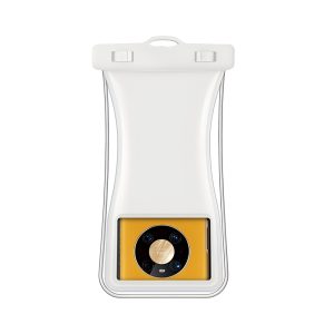 Waterproof Bag up to 7.2", White.