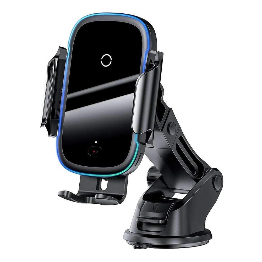 Baseus Car Holder Light Wireless Automatic Air Vent 15W Qi, Black - Image 2