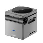 WIWU Wireless Charger 3 in 1 Small Aquare, Gray