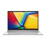 Asus Vivobook 15 15.6", FHD, Intel Core i3-1315U, 8 GB DDR4, 512 GB SSD, No OS, Silver