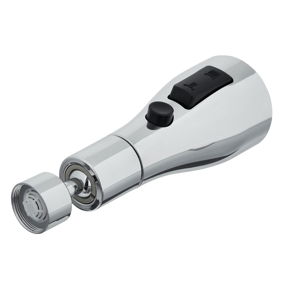 NOVEEN Aerator dual-function for faucet stainless steel XL1076 Silver - Image 2