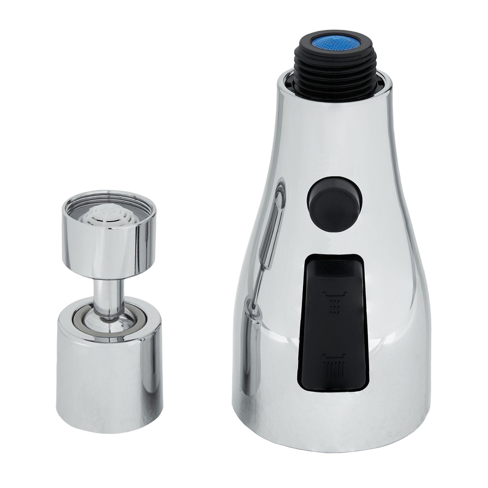 NOVEEN Aerator dual-function for faucet stainless steel XL1076 Silver - Image 4