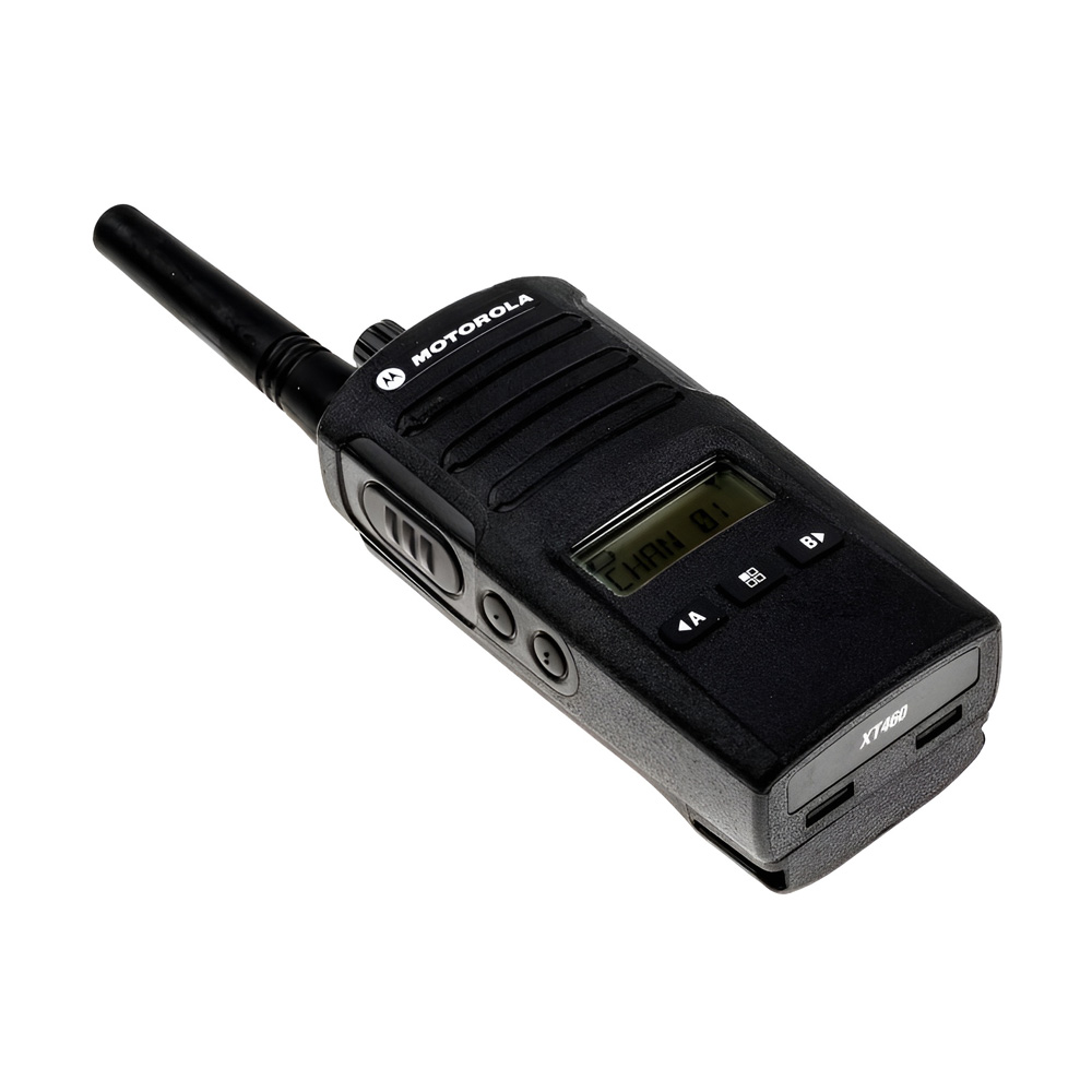 Motorola Walkie-Talkie TalkAbout XT460, IP55, 8 Channels (16-position channel), 9km, Black - Image 2