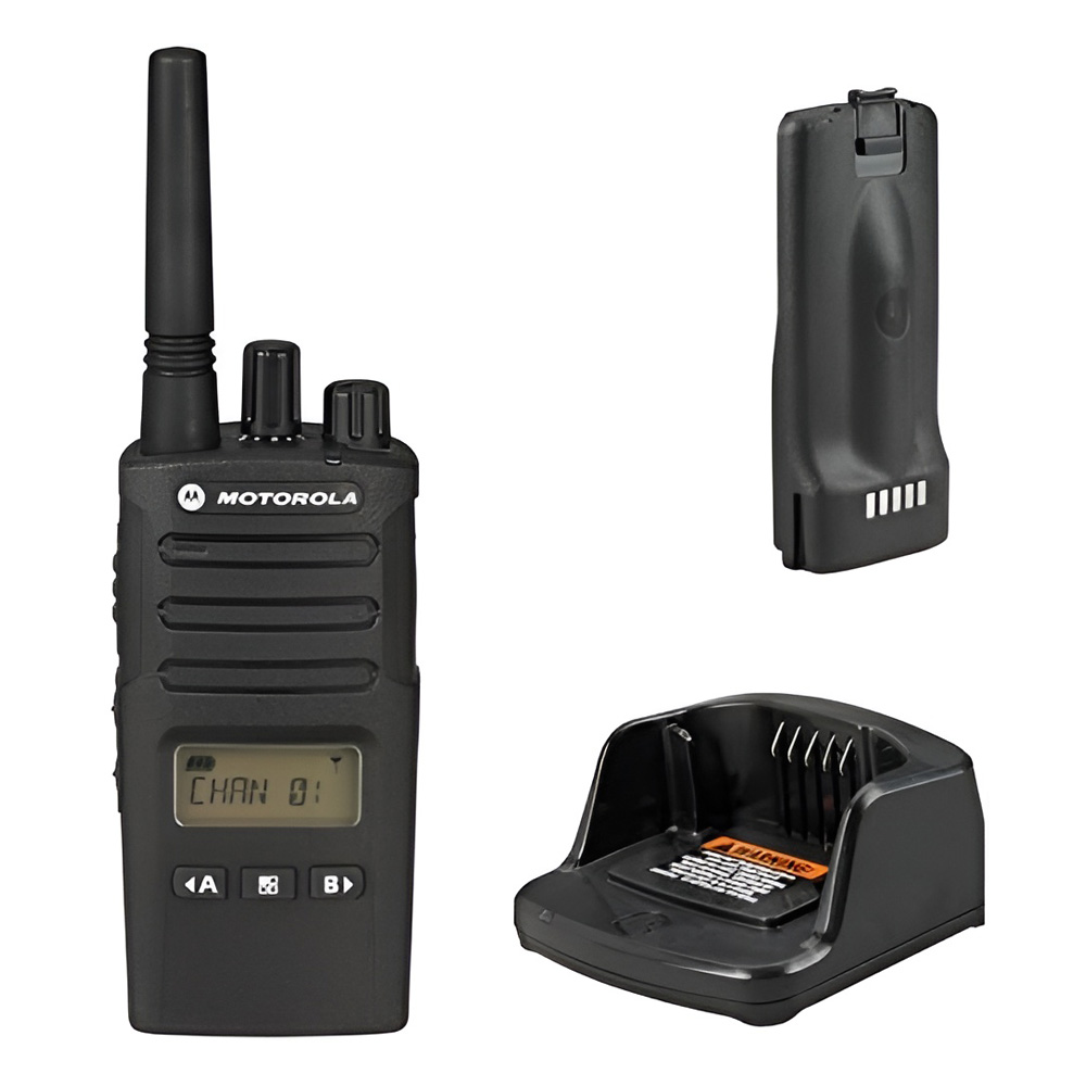 Motorola Walkie-Talkie TalkAbout XT460, IP55, 8 Channels (16-position channel), 9km, Black - Image 3