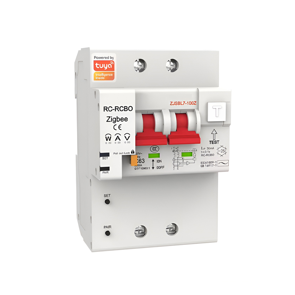 Moes Zigbee Circuit Breaker 2P 100A with Energy Monitoring( OCP / OVP / UVP)