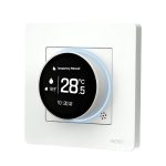 Moes ZigBee Star Ring Smart Thermostat Temperature Controller Electric Floor Heating 16A, White