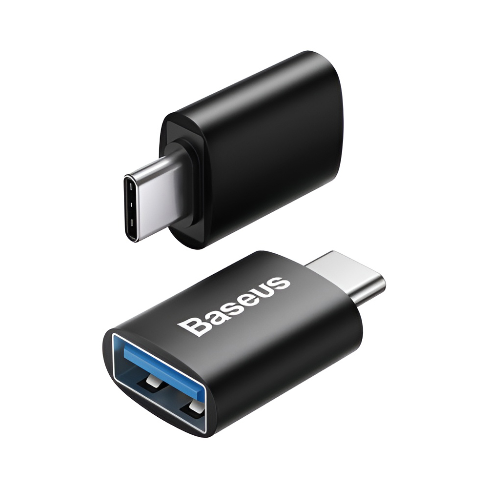 Baseus Adapter OTG USB-A 3.1 to Type-C 3.1 Ingenuity Series, Black - Image 2