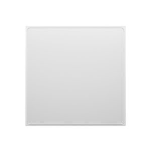 Moes Zigbee Star Feather Smart Push Button Switch 1 Gang (Neutral Wire), White
