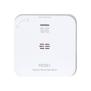 Moes ZigBee CO Detector Alarm Wireless Gas Leak Carbon Monoxide Sensor LR6