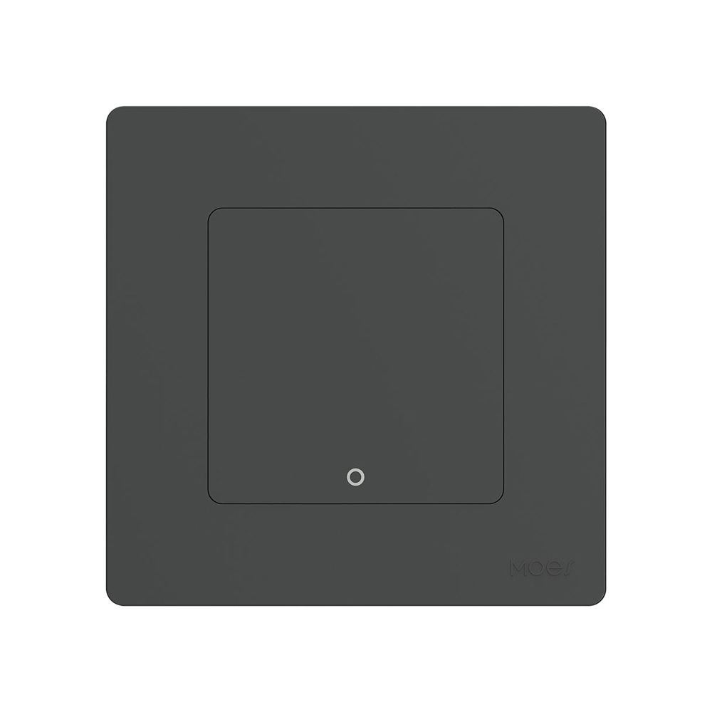 Moes Zigbee Star Ring Smart Push Button Swicth 1 Gang CR2032, Grey