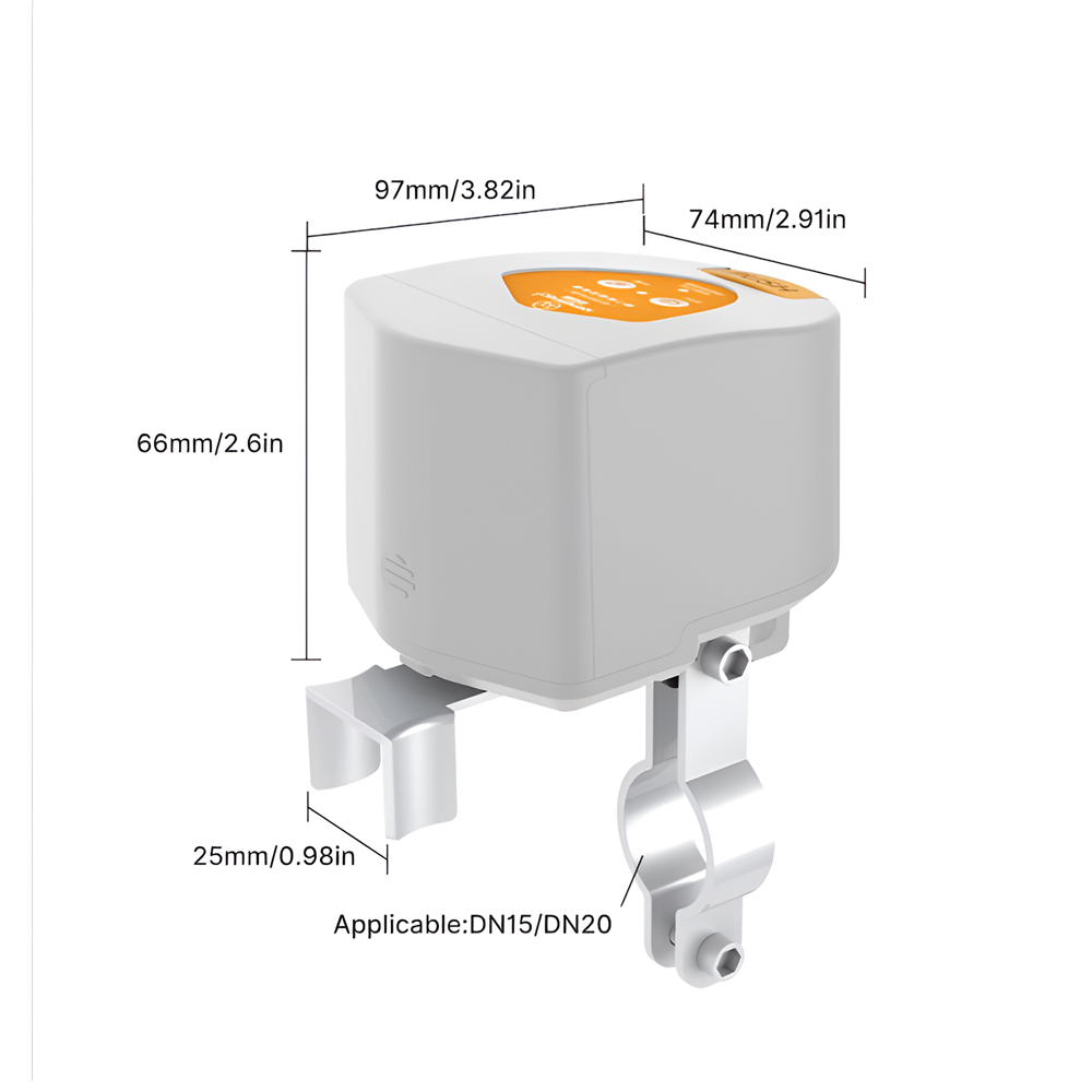 Moes Zigbee Smart Water and Gas Valve 4*AA - Image 3